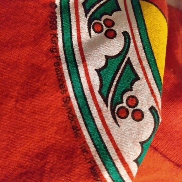 Vintage 1993 Betty Boop JingleBoop Holiday T-shirt, XL, Red, Pre-owned - Picture 7 of 7